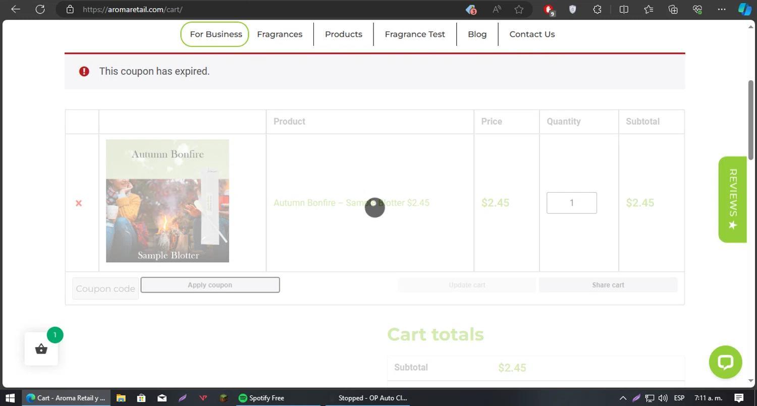 How to apply Aroma Retail coupon code